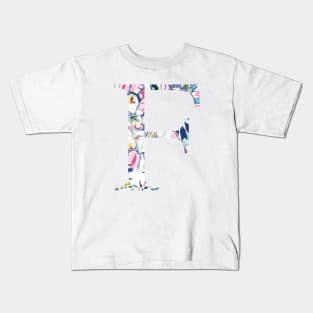 Gaudi Barcelona Mosaic Letter F Kids T-Shirt